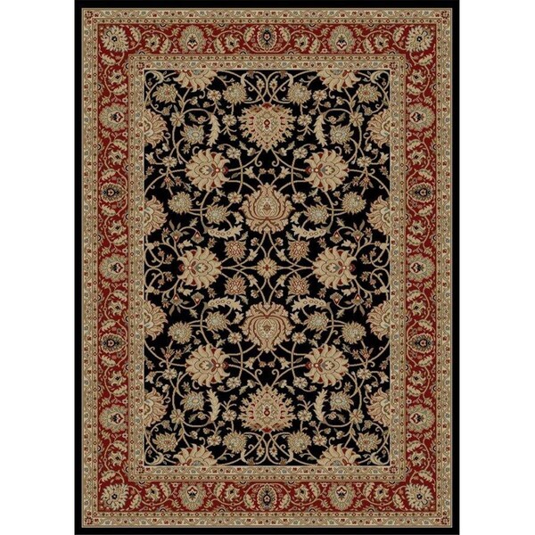 Concord Global Trading 2 ft. 7 in. x 4 ft. 1 in. Ankara Mahal - Black 65533 - main